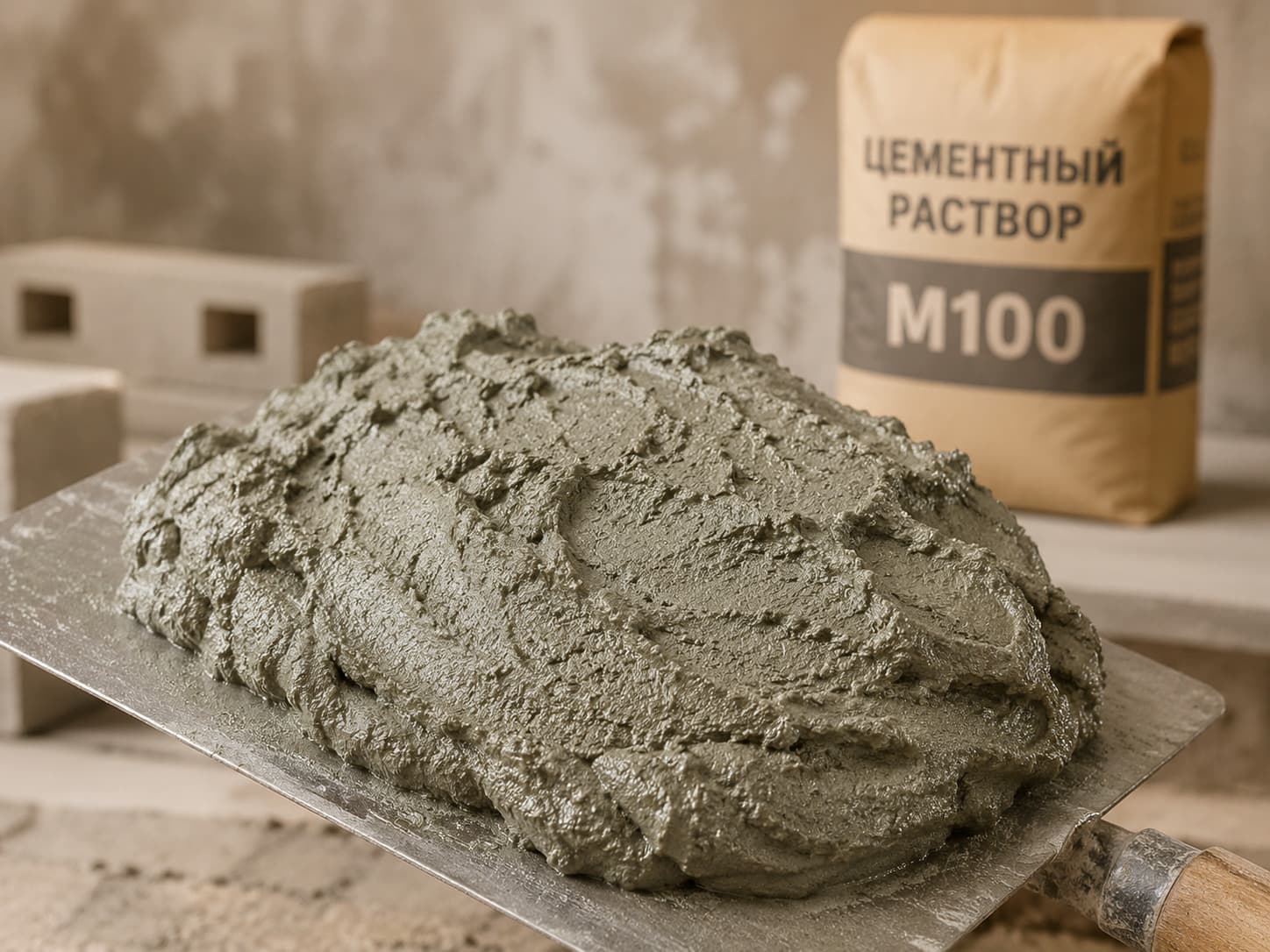 Цементный раствор М100