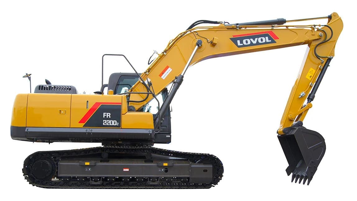Гусеничный экскаватор Lovol FR220D
